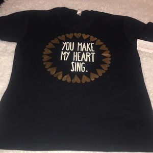 NWT’s Black Tee